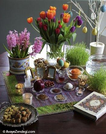آینه و شمعدانهایی برای درخشش سفره هفتسین آینه و شمعدانهایی برای درخشش سفره هفتسین