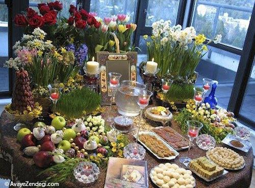 آینه و شمعدان‌هایی برای درخشش سفره هفت‌سین