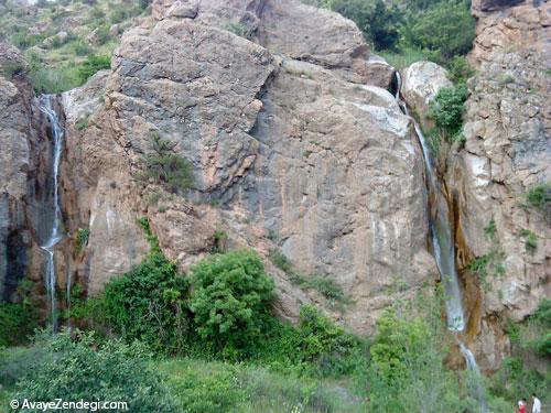 آبشار «وزنه سر» کجاست؟