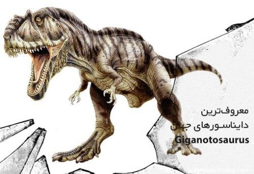 معروف‌ترین دایناسورهای جهان: گیگاناتوساروس
