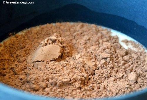 بستنی یخی شکلاتی، مخصوص این هواست طرز تهیه بستنی یخی شکلات و توت فرنگی