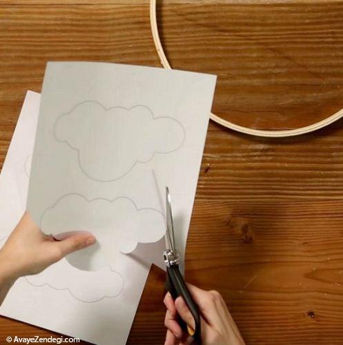  آویز های تزیینی ابری 