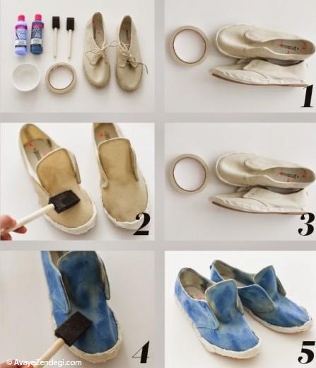 8 مدل جالب برای زیبا کردن کفش