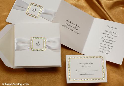 17 ایده جالب کارت دعوت عروسی