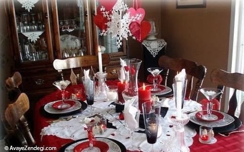 20 ایده جالب برای تزئین میز عاشقانه