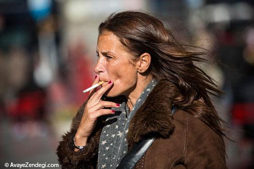 گرایش زنان ایرانی به سیگار